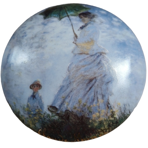 The Artis Orbis- Goebel Trinket DishvClaude Monet Ceramic Novelty Collectible - Picture 3 of 8